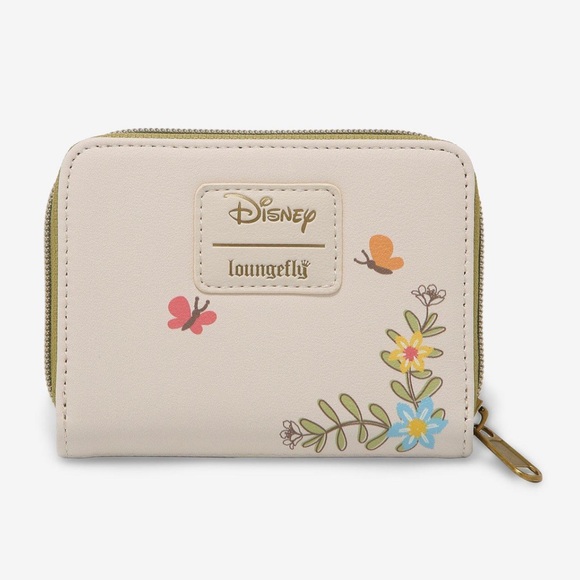 Loungefly Disney Winnie the Pooh spring flowers zip around wallet - Picture 2 of 3